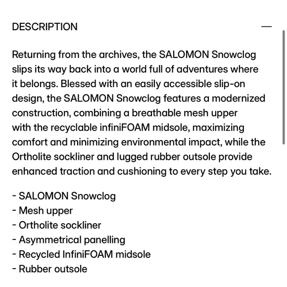 Salomon Snow clog - Picture 8 of 8